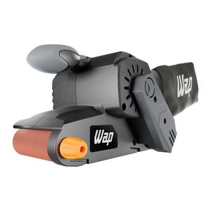 Lixadeira De Cinta Wf Lc01 Com Empunhadura Emborrachada E Motor Escova, 76cm X 120cm 850w 220v Wap
