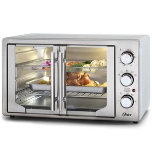 Forno E Fritadeira Sem óleo Oster 42L French Door 2 Em 1