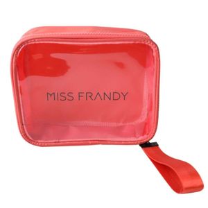 Necessaire De Maquiagem P Leve, Compacta E Funcional Miss Frandy Laranja