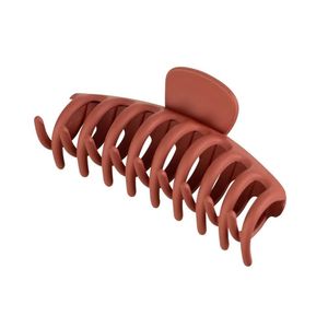 Piranha Maxi Grande Proart Design Moderno Para Prender Cabelos Sem Danificar Os Fios Coral