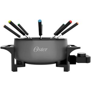 Panela Elétrica De Fondue Oster Ofnd100 2.4 Litros Cinza 220V