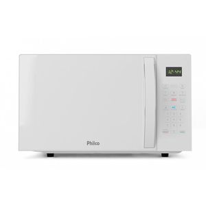 Micro-ondas Philco 25L 1100w Limpa Fácil PMO28B Branco - 110V