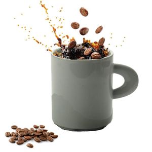 Xícara 200ml Em Porcelana Café Chá Branca Perla Bugatti