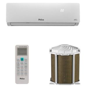 Ar-condicionado Philco 9000 Btus Inverter Quente Frio PAC9QC Branco - 220v
