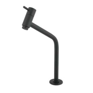 Torneira Para Banheiro Lavatorio 45º Baixa Metal Link 1/4 Volta Preto Fosco
