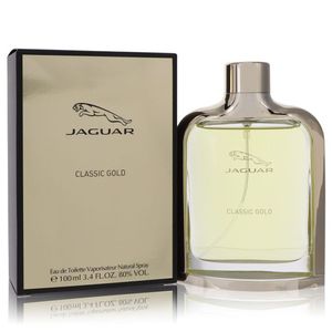 Perfume Colônia Masculina Classic Gold Jaguar 100 Ml Eau De Toilette