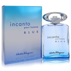 Perfume Colônia Masculina Incanto Blue Salvatore Ferragamo Eau De Toilette