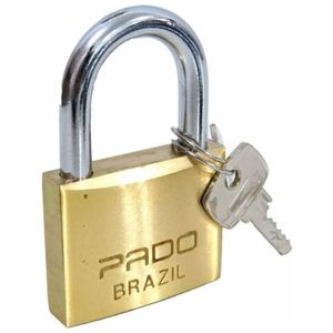 Cadeado De Latão 25mm Pado