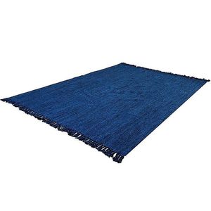 Tapete Grande Para Sala E Quarto Retangular 2,00 X 1,50 Cor:azul Mesclado