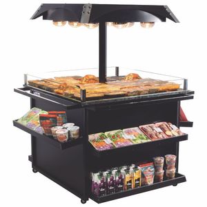 Mesa Aquecida Self Service Suprema Ef271 Frilux Mesa Térmica Preta 220V