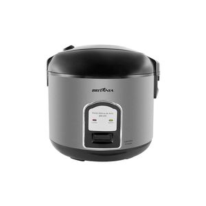 Panela Elétrica De Arroz Britânia Bpa10pi Inox - Preto 127v