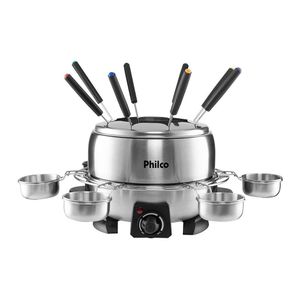 Panela Elétrica Para Fondue Philco Ppe03i 2,3l Inox 220v