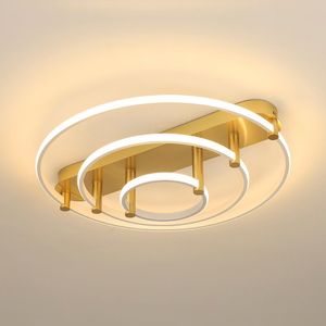 Plafon Skylight Listo 3106m Led Bivolt Branco-dourado