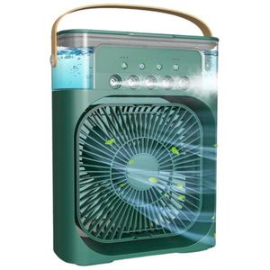 Ventilador Portátil De Mesa Mini Ar Condicionado Umidificado