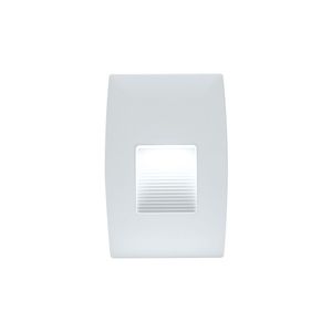 Balizador Taschibra Cine De Embutir Led 2w Bivolt Branco 6500k Luz Branca 15060107