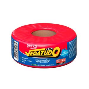 Fita Vedatudo Auto Adesiva Alumínio 5cm X 10mts - Dryko