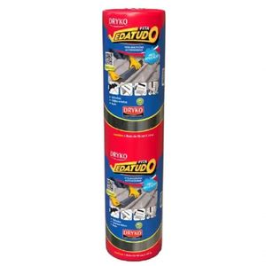 Fita Vedatudo Auto Adesiva Alumínio 60cm X 10mts - Dryko