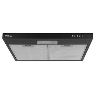 Depurador E Exaustor De Ar Philco Slim Pdr90p Com 3 Vel Preto 110V