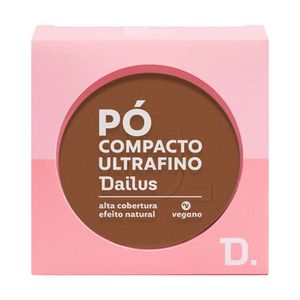 Pó Compacto Ultrafino 9g Dailus Acabamento Suave e Controle De Brilho D11 Escuro