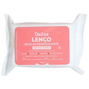 Lenço Micelar Demaquilante - Dailus