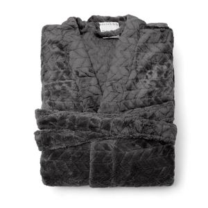 Roupão Buettner Masculino Microfibra Jacquard 100% Poliéster Artico Kimono Tamanho(m) Metal