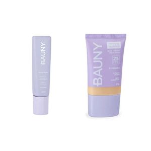 Kit Bauny Primer Matte Facial 25g + Base Matte 010