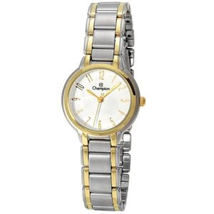 Relógio Champion Feminino Prata Dourado Ch26944b