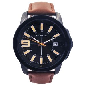 Relógio Lince Masculino Analógico Couro Marrom Mrc4759l48 P2nx