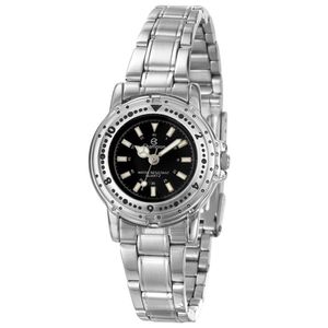 Relógio Champion Feminino Prata Preto Ch38100i
