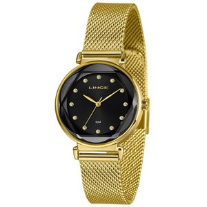Relógio Lince Feminino Analógico Preto Lrg4807l34 P1kx