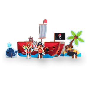 Quebra-cabeça 3d - Piratas