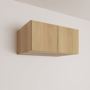 Ponte Modular 80cm Com 2 Portas Jade Cabecasa Madeiramadeira Avelã