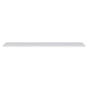 Prateleira Flutuante Quarto Infantil Com Suporte Invisível 68x20cm Yara Branco - Lumil