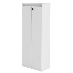 Armário Alto Para Escritório 2 Portas Me4151 Branco - Tecno Mobili