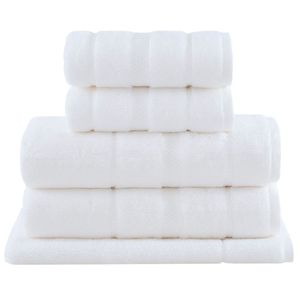 Jogo De Toalhas De Banho Gigante Com 05 Peças Vison Dual Air Branco - Buddemeyer