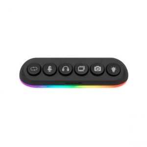 Hub Usb 5 Portas 3.0 Streamplify Deck 5 Preto Rgb