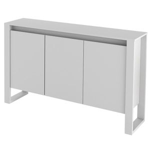 Balcão Para Escritório 3 Portas 1.3 Me4147 Branco - Tecno Mobili