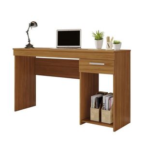 Mesa De Escritorio E Notebook Freijó
