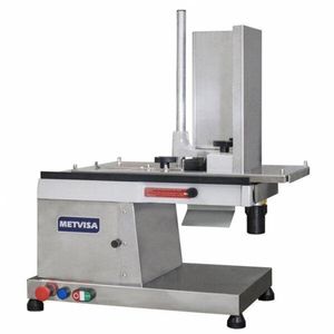 Cortador De Frios Industrial Automático Horizontal Metvisa 220v Prata