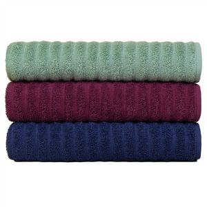 Kit Com 3 Toalhas Banhão Fio Penteado Extra Macia - Soft