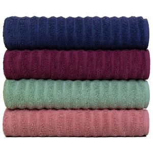 Kit Com 4 Toalhas Banhão Fio Penteado Extra Macia - Soft
