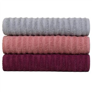Kit Com 3 Toalhas Banhão Fio Penteado Extra Macia - Soft