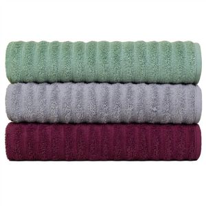 Kit Com 3 Toalhas Rosto Fio Penteado Extra Macia - Soft