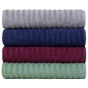 Kit Com 4 Toalhas Rosto Fio Penteado Extra Macia - Soft