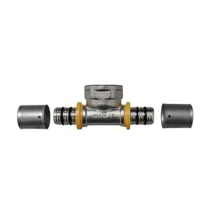 Tê Com Saída Rosca Fêmea Para Gás 16mm 1-2 Astra