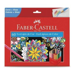 Lápis De Cor 60 Cores - Faber Castell -