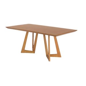 Mesa De Jantar Hermes Tampo Madeira Tauari 1,80x1,00 1,80x1,00