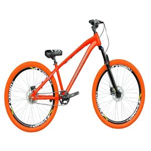 Bicicleta Absolute Brutus Pro 3 Laranja Single Com Freio Hidráulico Pneu Laranja