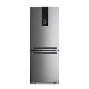 Geladeira Brastemp Frost Free Inverse 447 Litros Inox BRE57FK