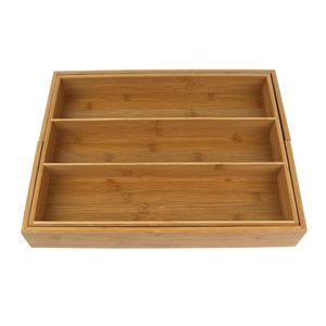 Organizador De Talheres Bambu 44cm - Acasa